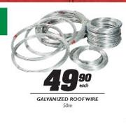 Galvanized Roof Wire-50m Each