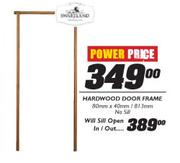 Swartland Hardwood Door Frame-80mmx40mm/813mm