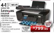 Lexmark Colour Printer(PRO205)(
