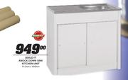 Build It 915mm x 460mm Knock Down Sink Kitchen Unit-Each