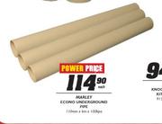 Marley Econo Underground Pipe-Each