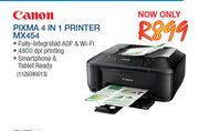   Canon Pixma 4 In 1 Printer MX454-Each