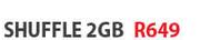 Apple iPod Shuffle 2GB-Each