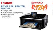 Canon Pixma 3 In 1 Printer MG5340-Each