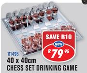 Chess Set Drinking Game-40x40cm