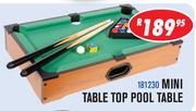 Mini Table Top Pool Table