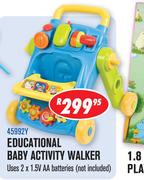 Educational Baby Activity Walker