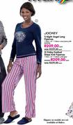 Jockey Friday Festival Stripe Knit Pyjamas