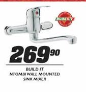 Build It Ntombi Wall Mounted Sink Mixer