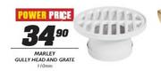 Marley Gully Head And Grate-110mm