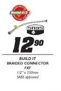 Build It Braided Connector FXF-1/2"x350mm