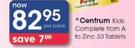 Centrum Kids Complete From A To Zinc-30 Tablets Per Pack