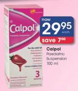 Calpol Paediatric Suspension-100ml