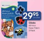 Clicks 48-Hour Fever Patch-3-Pack