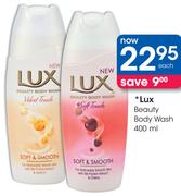 Lux Beauty Body Wash-400Ml Each