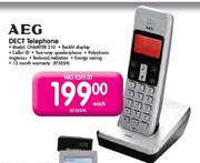 AEG Dect Telephone (CHAMFER 210)
