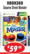 XBOX360 Sesame Street Monster