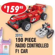 190 Piece Radio Controlled F1 Car 20112
