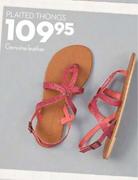 Girls Plated Thongs