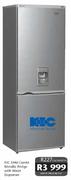 KIC Combi Metallic Fridge With Water Dispenser-346L