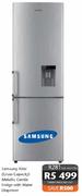 Samsung Metallic Combi Fridge With Water Dispenser-400L