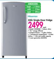 single door fridge makro