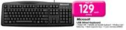 Microsoft USB Wired Keyboard 200
