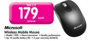 Microsoft Wireless Mobile Mouse 1000