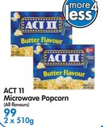 ACT II Microwave Popcorn(All Flavours)-2x510G