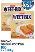 Bokomo Weetbix Family Pack-2x1.35KG