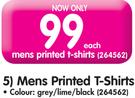Mens Printed T-Shirts