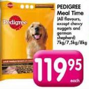 Pedigree Meal Time 7/7.5/8Kg-Each