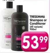 Tresemme Shampoo or Conditioner 900ml-Each