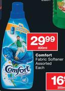 Comfort Fabric Softener Assorted-800ml
