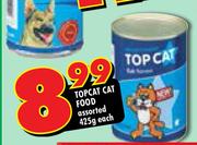 Topcat Cat Food-425g