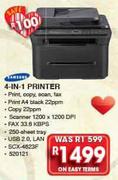 Samsung 4-In-1 Printer SCX-4623F