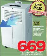 H&H Collection White Platinum Air Cooler