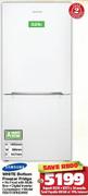 Samsung White Bottom Freezer Fridge-329Ltr