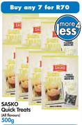 Sasko Quick Treats(All Flavours)-7x500G