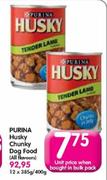  Purina Husky Chunky Dog Food-385g/400g Each