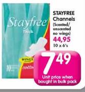 Stayfree Channels-Each