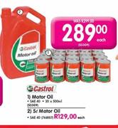  Castrol Motor Oil-5L 