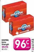 Disprin Extra Strenght-52X2's