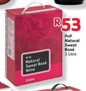 PnP Natural Sweet Rose-3Ltr