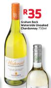 Graham Beck Waterside Unoaked Chardonnay-750ml