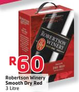 Robertson Winery Smooth Dry Red-3Ltr