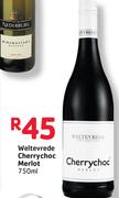 Weltevrede Cherrychoc Merlot-750Ml