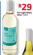 Pnp Light White Wine-750ML