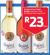 Douglas Green Saint Range Assorted(Excluding Saint Augustine)-750ML Each