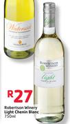 Robertson Winery Light Chenin Blanc-750ML
